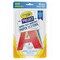 Self-Adhesive Paper Letters, Assorted Dazzle Colors, 4&#x22;, 108 Characters